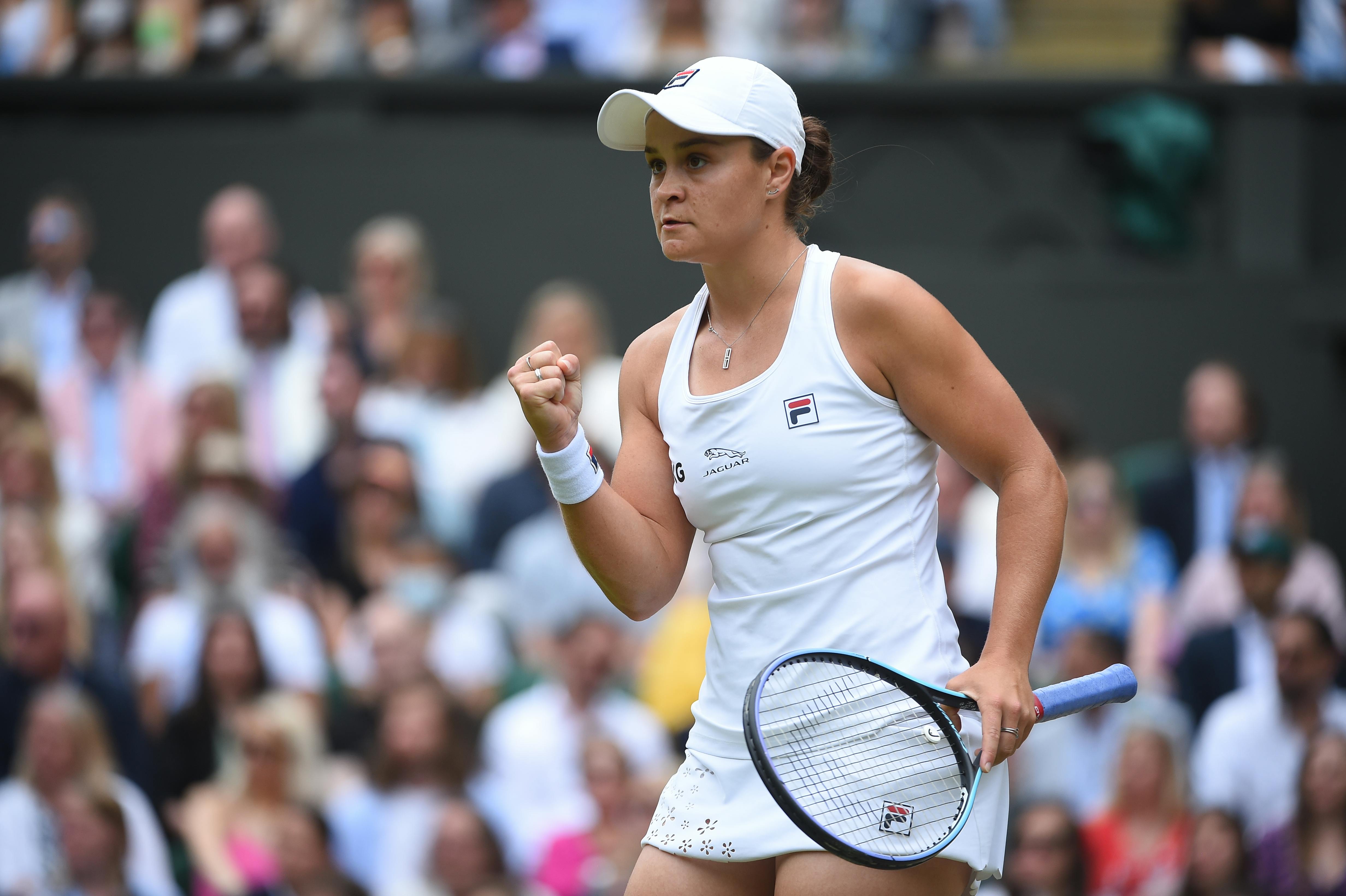 Ashleigh Barty, one step from Wimbledon glory