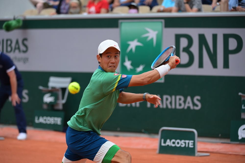 Kei Nishikori, Roland Garros 2021, third round