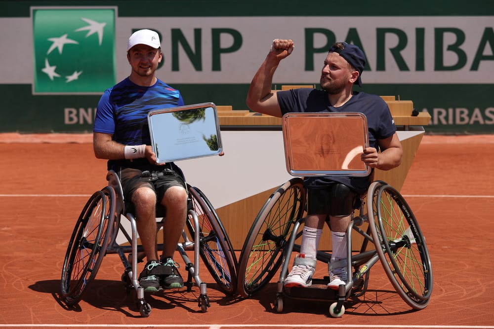 Sam Schroder, Dylan Alcott, Roland-Garros 2021, men's quad singles final
