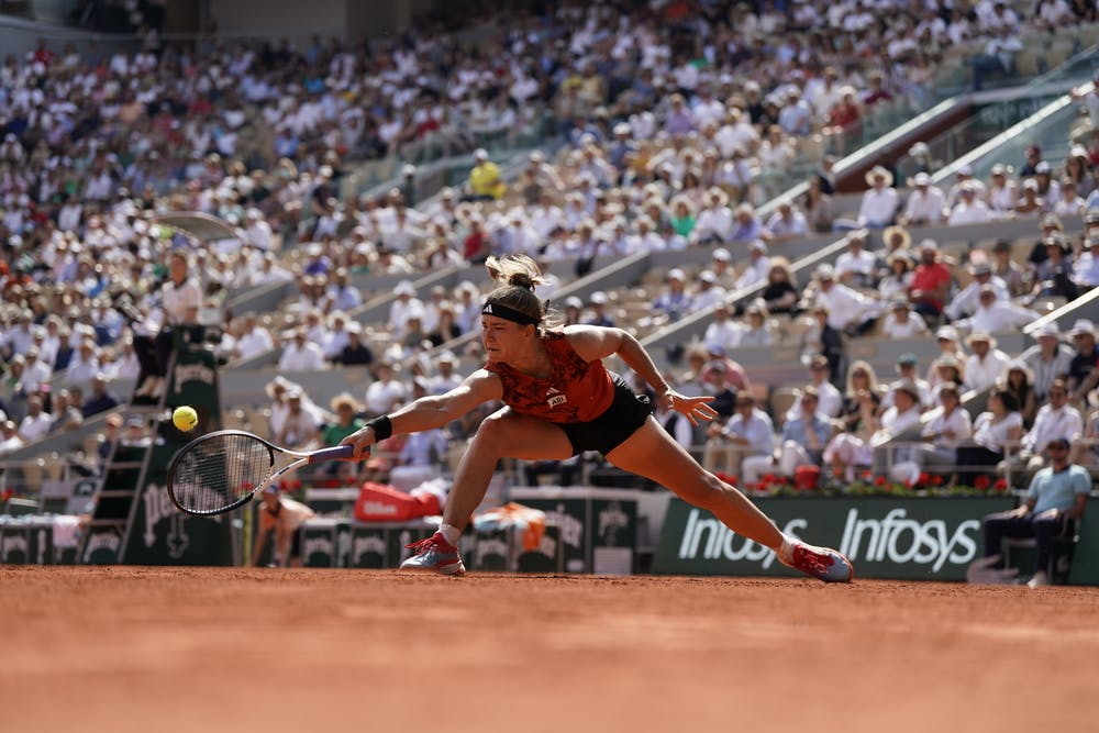 Karolina Muchova, demi-finales, Roland-Garros 2023 Karolina Muchova, demi-finales, Roland-Garros 2023
