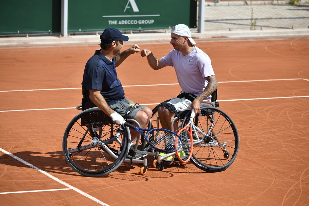 David Wagner, Andy Lapthorne, Roland-Garros 2021, quad final