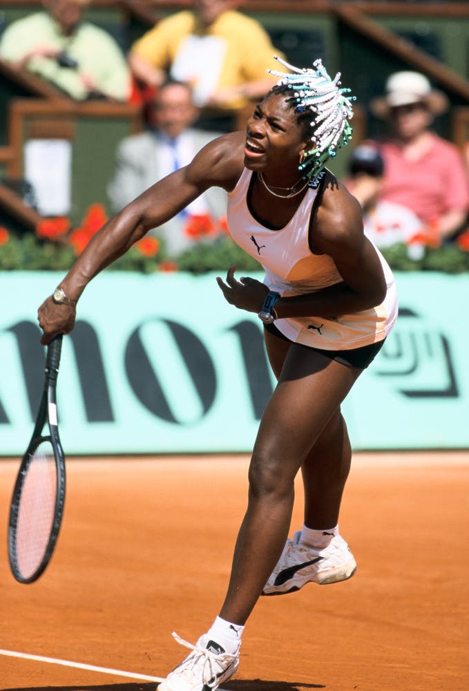 Serena Williams première participation Roland-Garros 1998