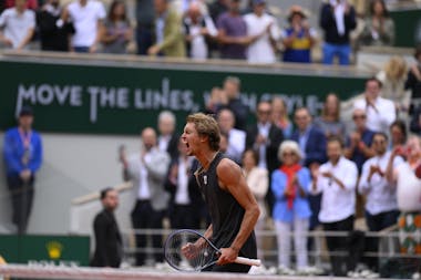 Alexander Zverev, 2e tour, Roland-Garros 2022 