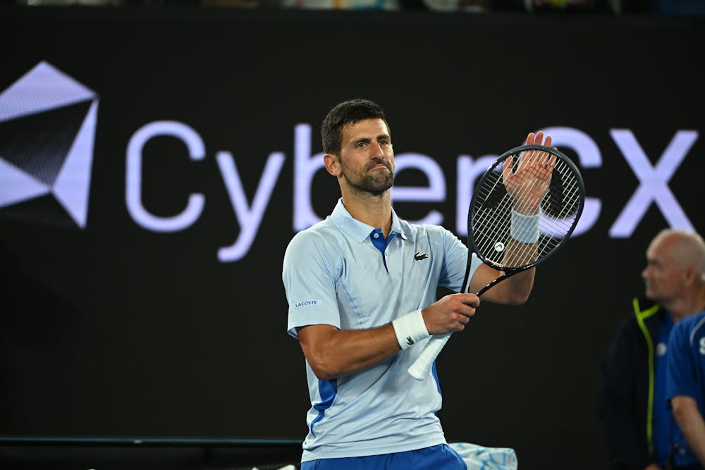 Novak Djokovic / 1er tour Open d'Australie 2024