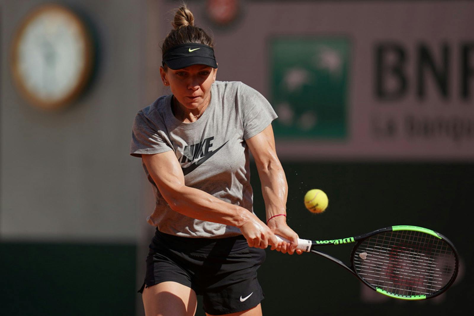 Simona Halep - Roland-Garros 2019 - entraînement