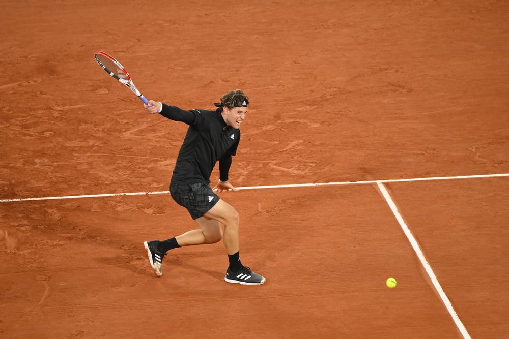 Dominic Thiem, Roland-Garros 2020, 1er tour