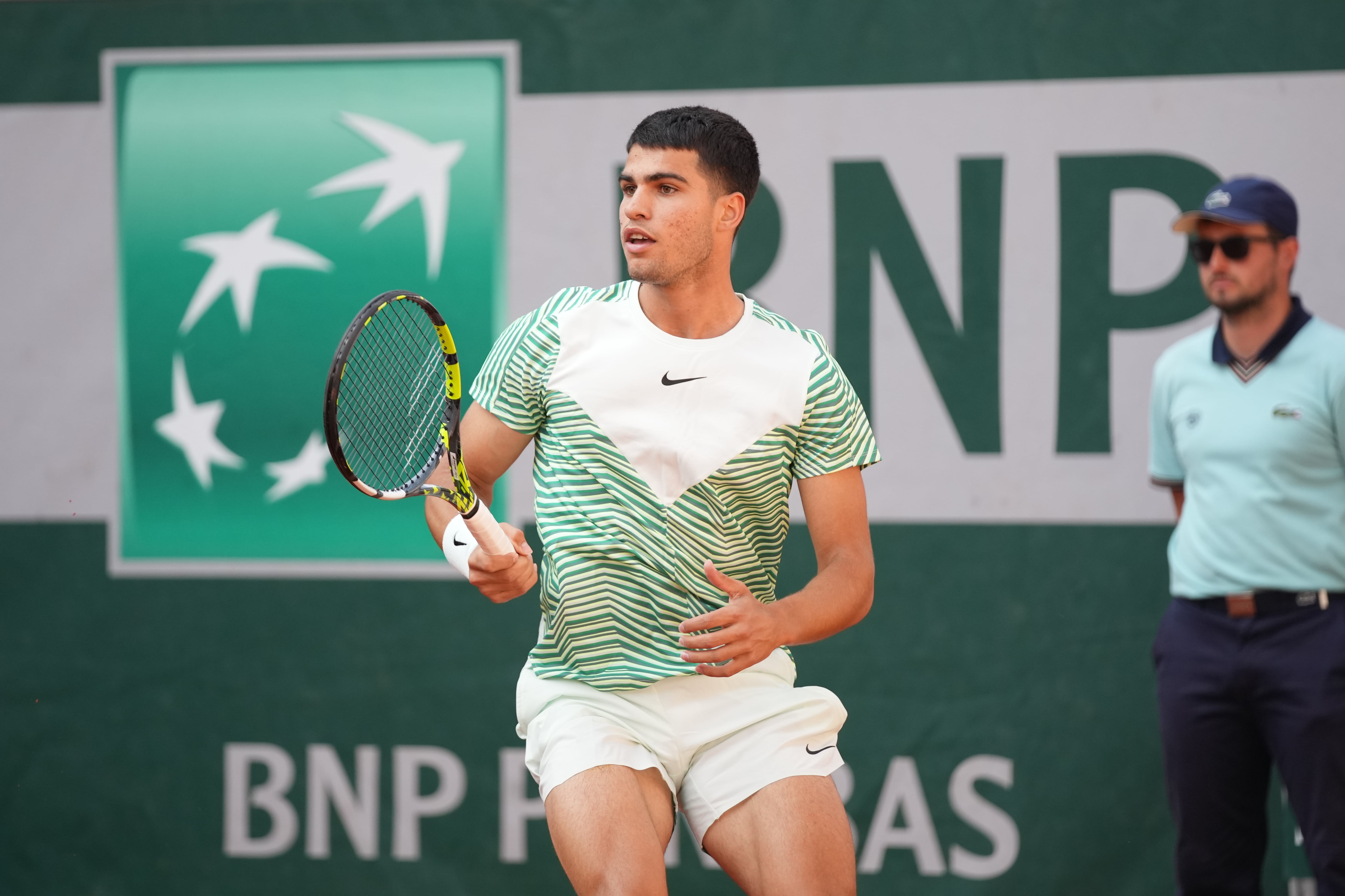 Carlos Alcaraz, Roland-Garros 2023, first round