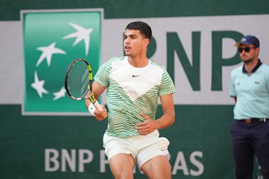 Carlos Alcaraz, Roland-Garros 2023, first round