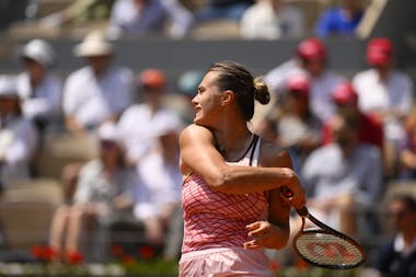 Aryna Sabalenka, quarts de finale, Roland-Garros 2023