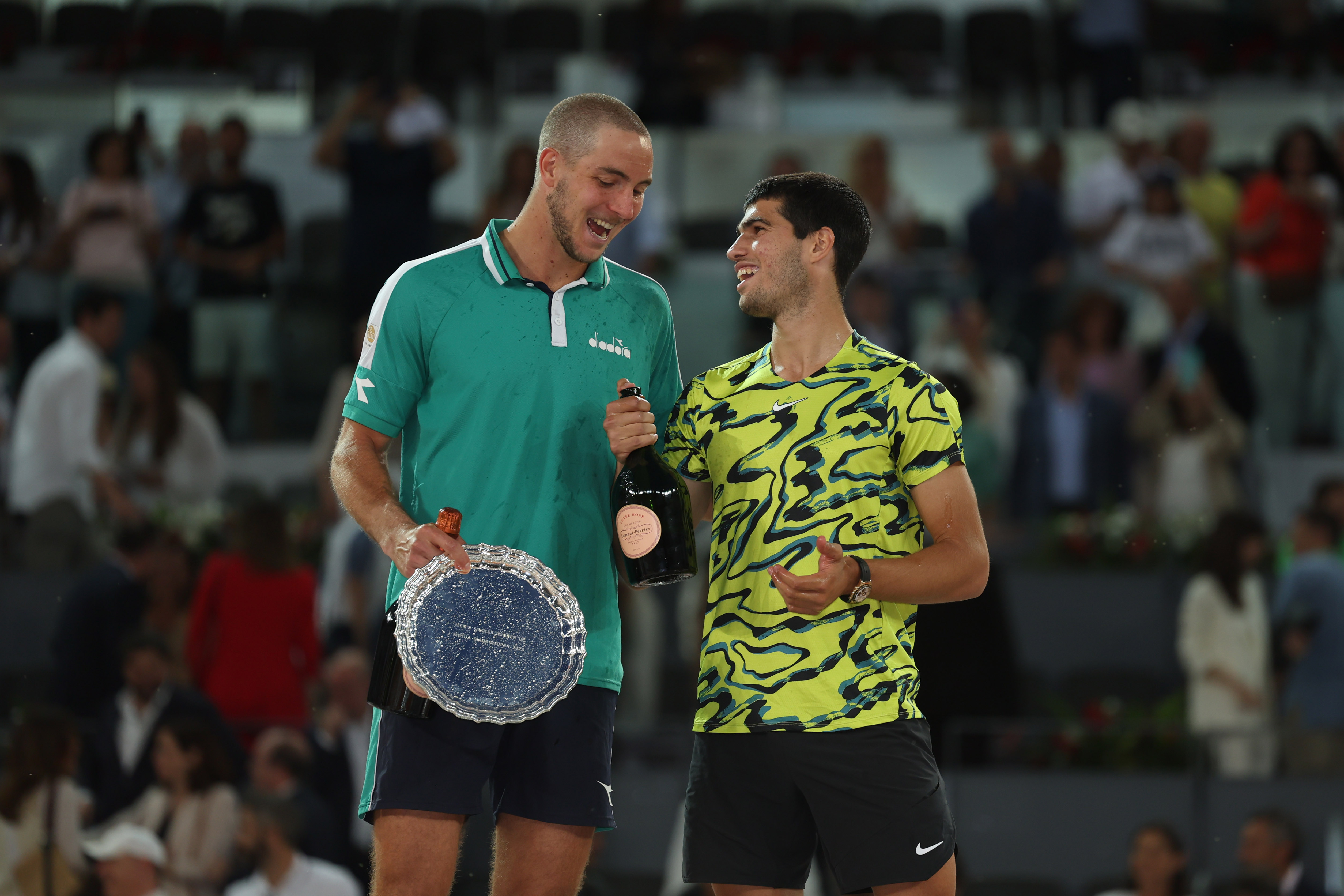 Jan-Lennard Struff & Carlos Alcaraz / Madrid 2023