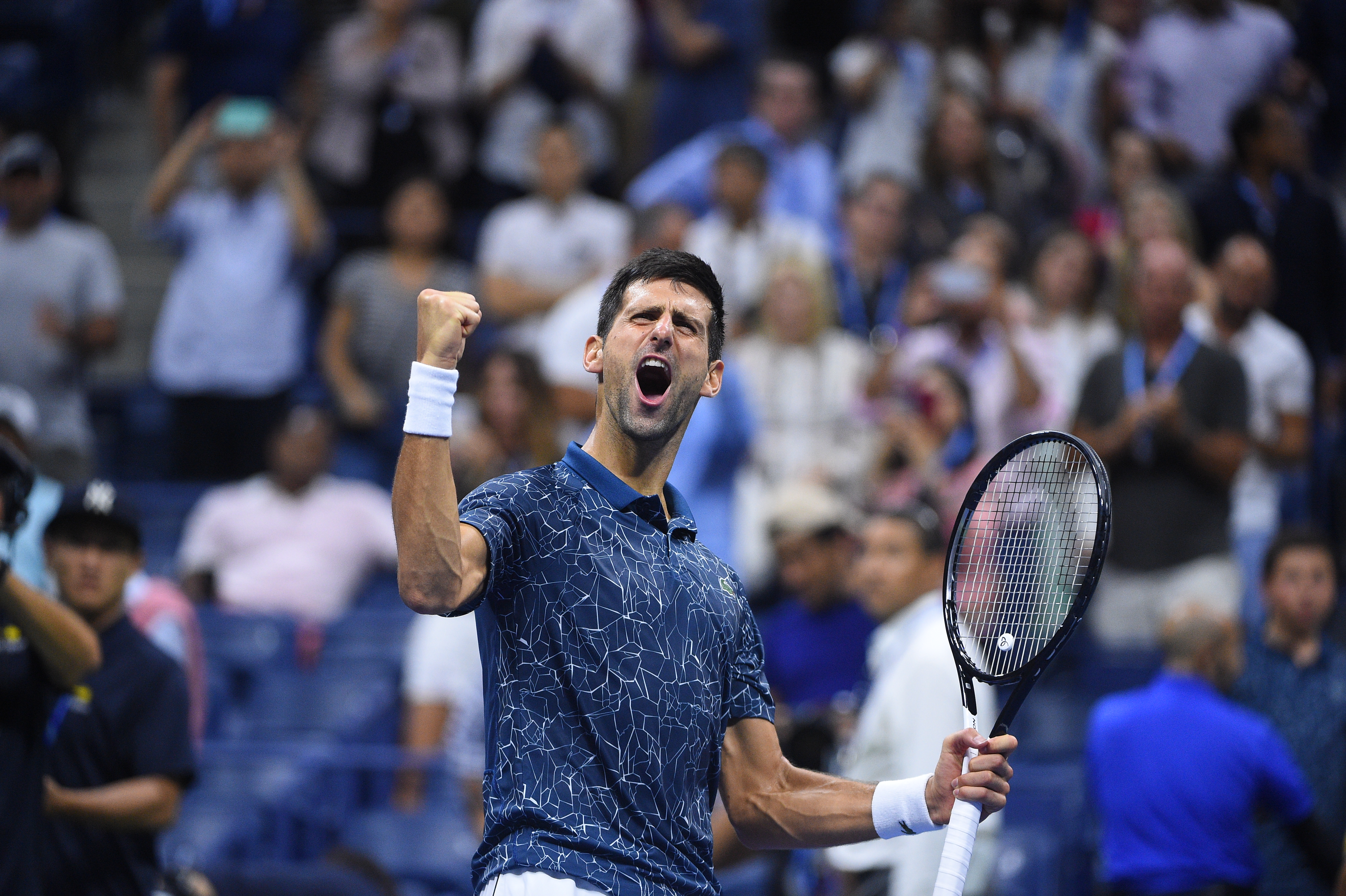 Djokovic del potro 2024 us open 2018