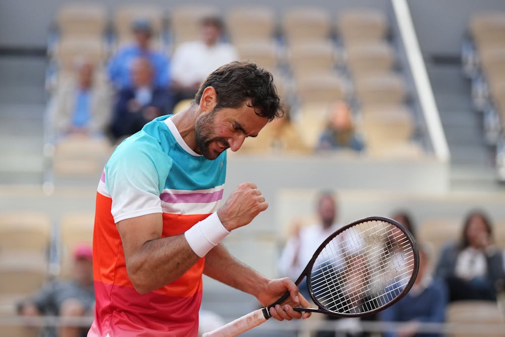 Marin Cilic, quarts de finale, Roland-Garros 2022