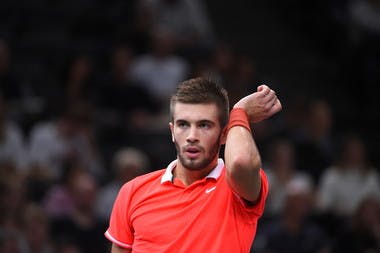 Borna Coric at the 2018 Rolex Paris Masters