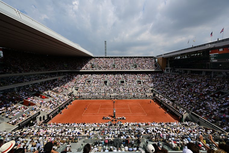Court Philippe-Chatrier / Finale Roland-Garros 2023