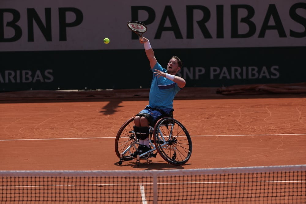 Alfie Hewitt, men's wheelchair singles, first round, Roland-Garros 2023