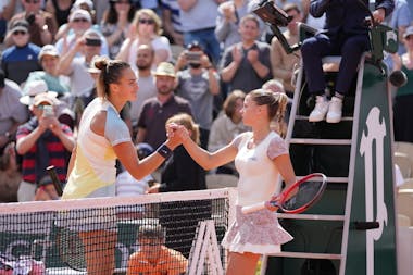 Aryna Sabalenka, Camila Giorgi, Roland-Garros 2022, Simple Dames, 3eme Tour