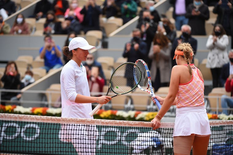 Iga Swiatek & Sofia Kenin / Finale Roland-Garros 2020
