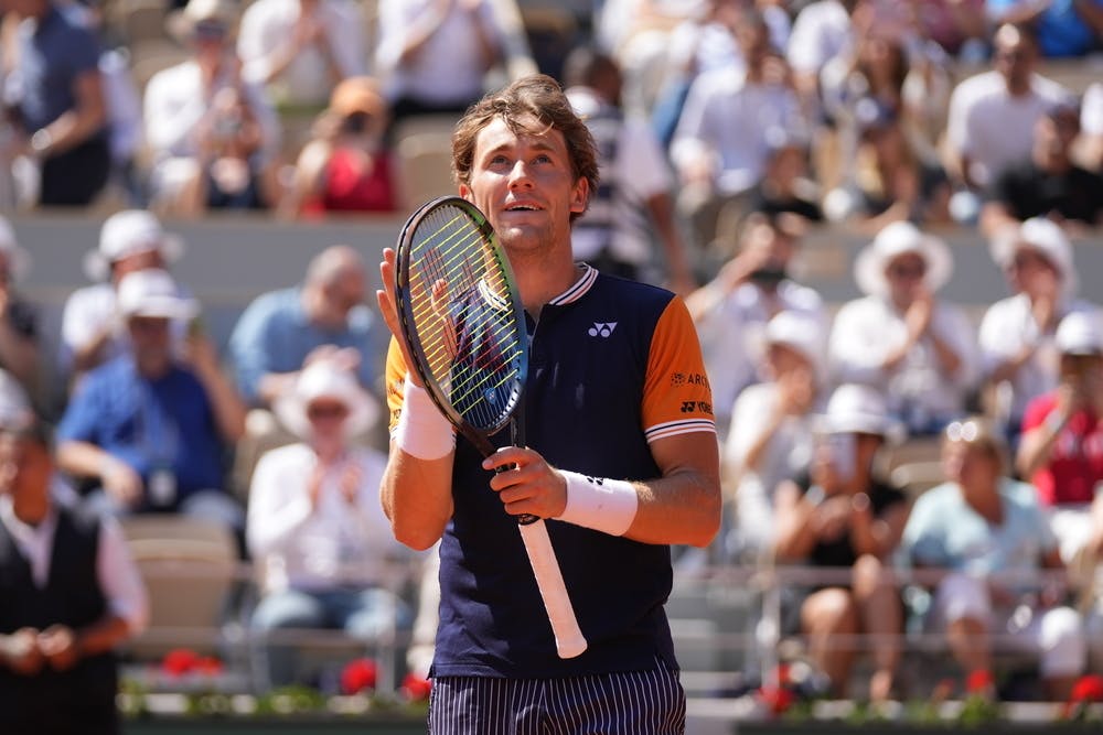 Casper Ruud, huitièmes de finale, Roland-Garros 2023