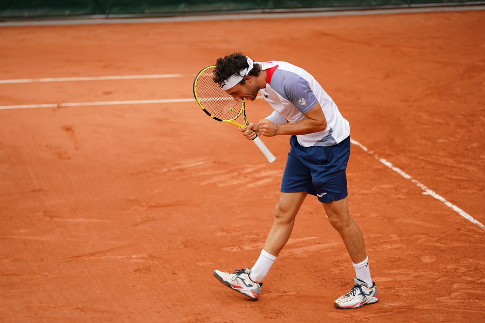 Marco Cecchinato, Roland-Garros 2020, 1er tour