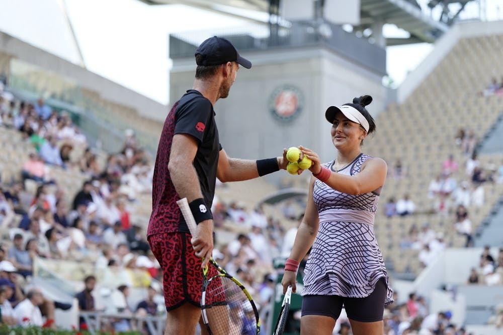 Bianca Andreescu, Michael Venus, Roland-Garros 2023, mixed doubles quarter-finals