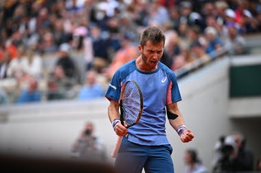 Corentin Moutet, 1er tour, Roland-Garros 2022 