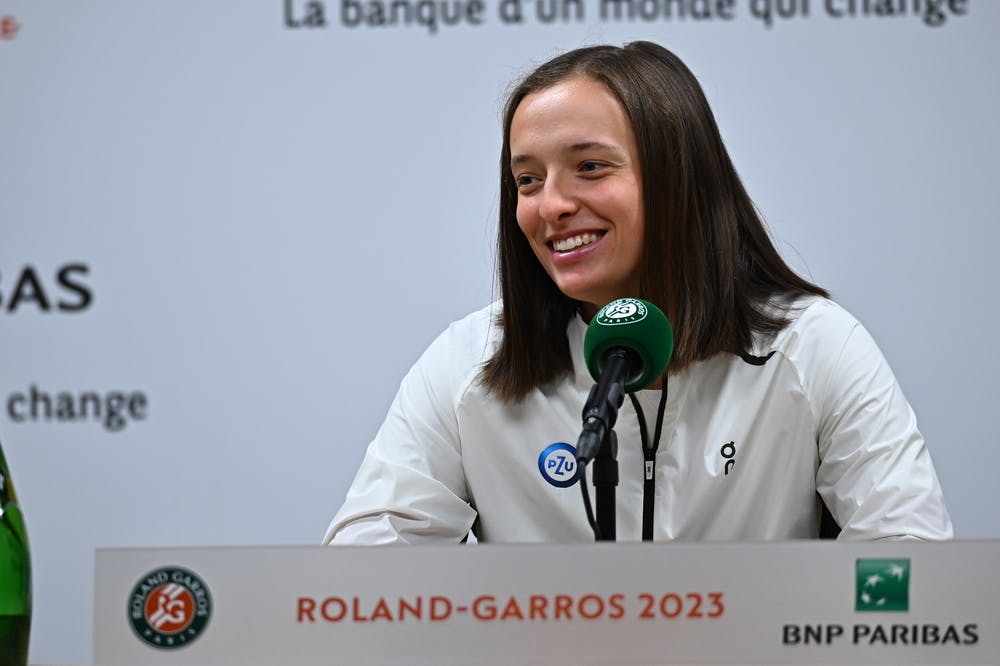 Iga Swiatek, Roland-Garros 2023, Media Day
