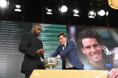 Tirage au sort - Roland-Garros 2019 - Teddy Riner