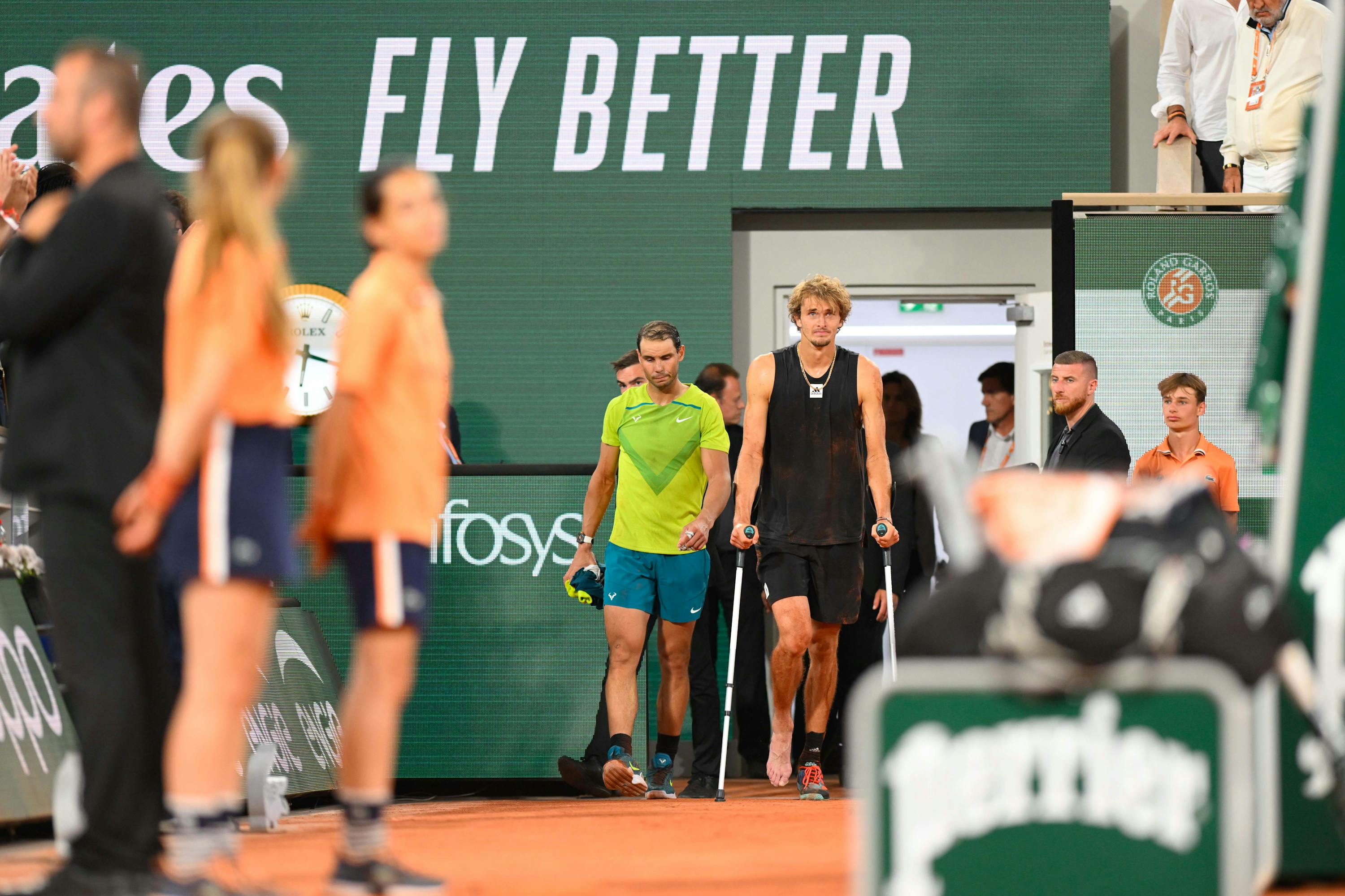 Rafael Nadal & Alexander Zverev / Demi-finale Roland-Garros 2022