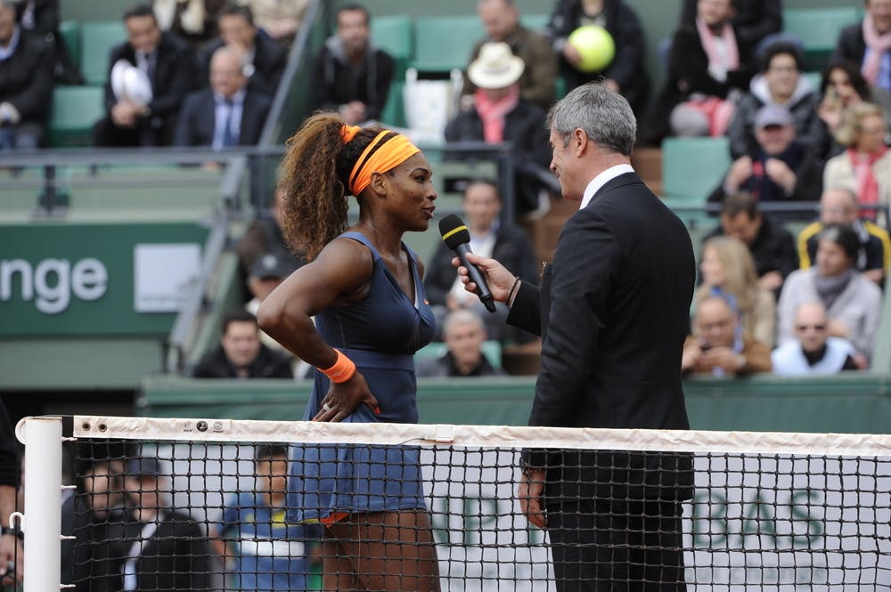 Serena Williams, Marc Maury, third round, Roland-Garros 2013