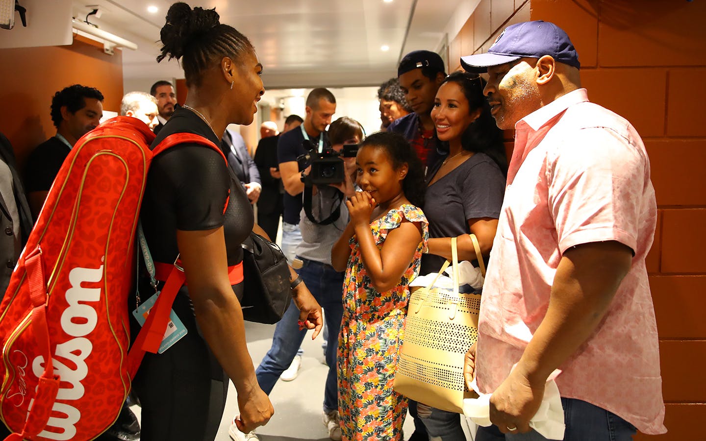 Mike Tyson Serena Williams  troisième tour Roland-Garros 2018