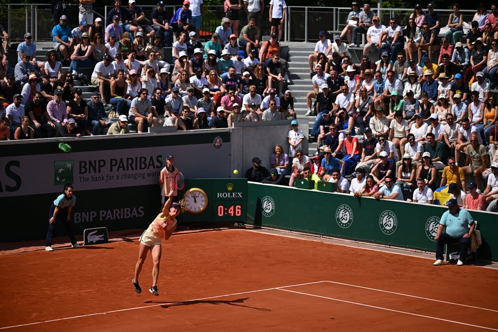 Fiona Ferro, first round, Roland-Garros 2023