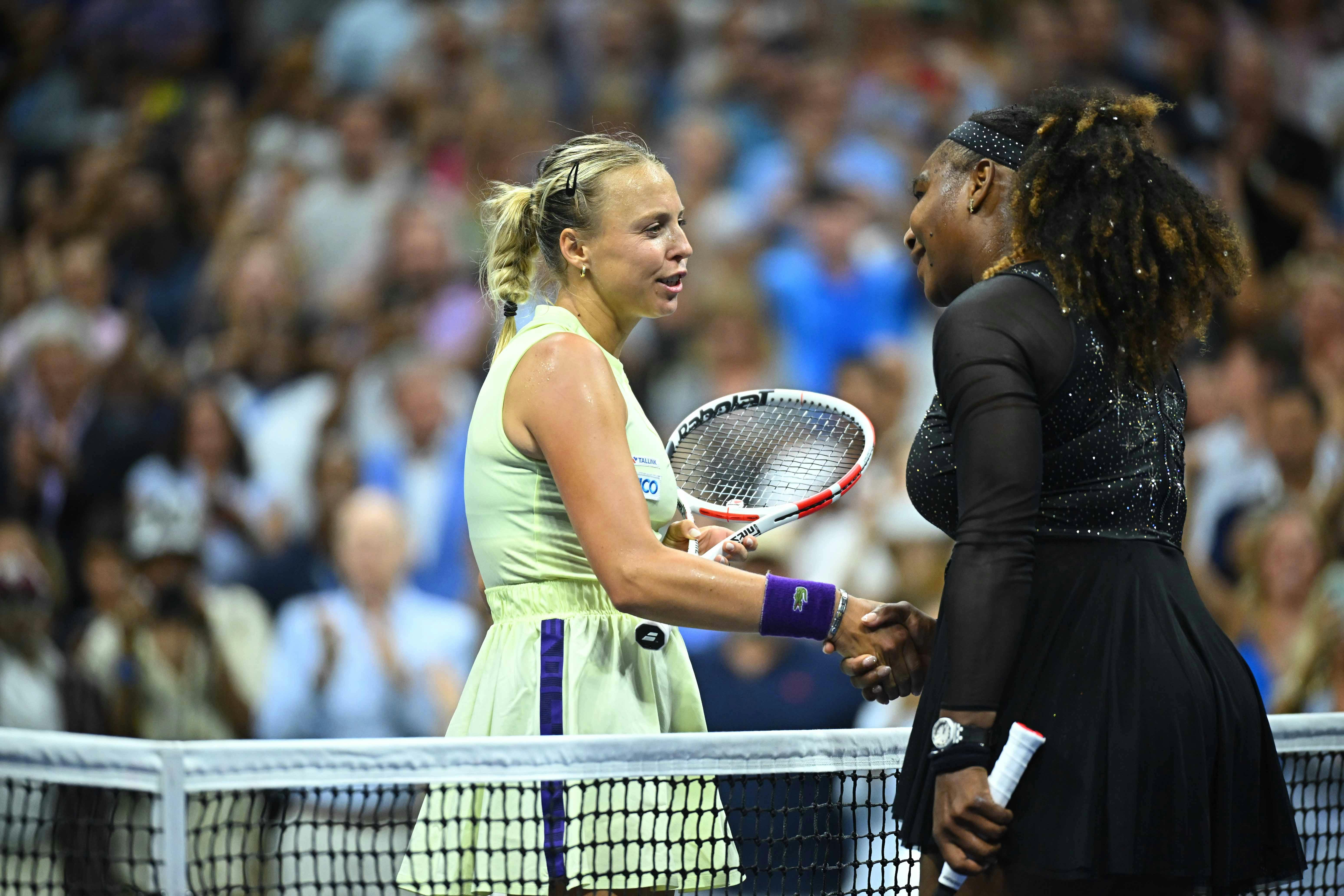 Serena Williams & Anett Kontaveit / US Open 2022