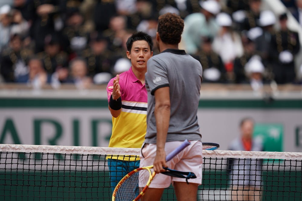 Kei Nishikori - Jo-Wilfried Tsonga - Roland-Garros 2019 2e tour