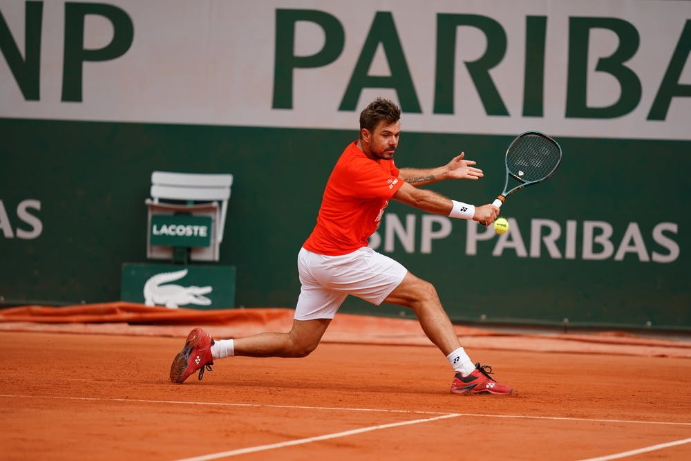 Stan Wawrinka, Roland-Garros 2020, practice