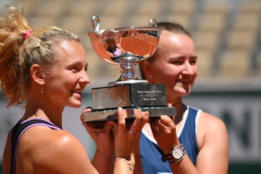Katerina Siniakova, Barbora Krejcikova, Roland-Garros 2021, women's doubles final