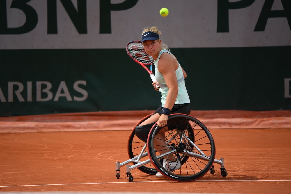 Diede de Groot, tennis-fauteuil, demi-finales, simple dames, Roland-Garros 2022 