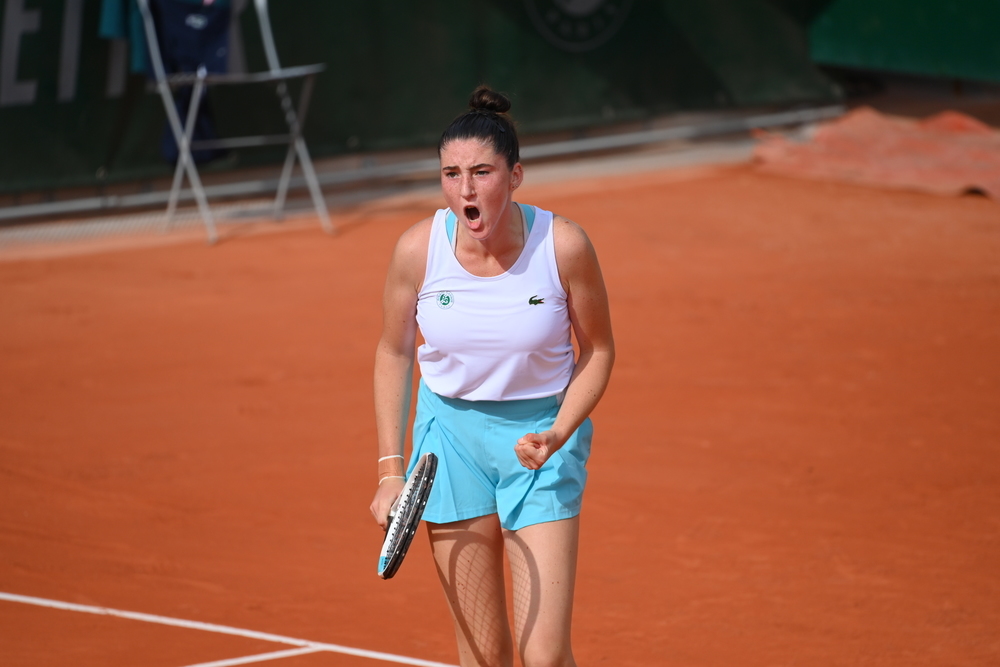 Elsa Jacquemot, Roland Garros 2020, quarter-finals