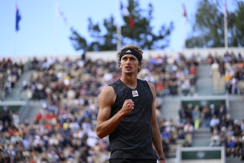Alexander Zverev, Roland-Garros 2022, Simple Messieurs, 1/8 de Finale