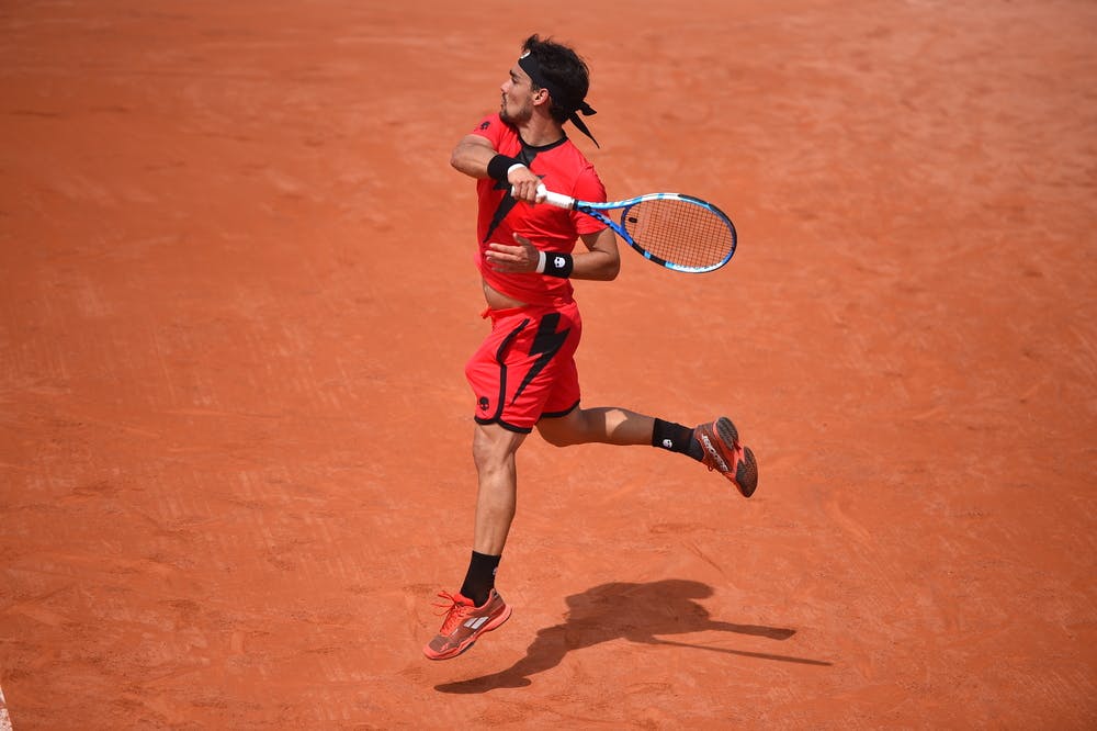 Fabio Fognini Roland-Garros 2018.