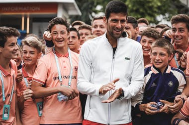 Roland-Garros 2018, Novak Djokovic, ballos