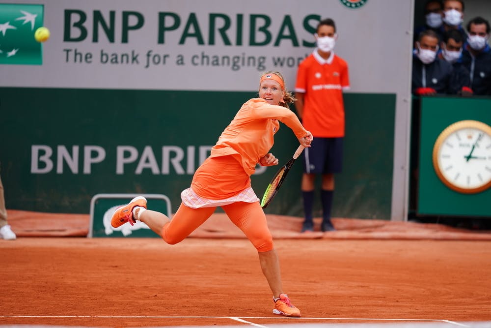 Kiki Bertens, Roland-Garros 2020, 1er tour