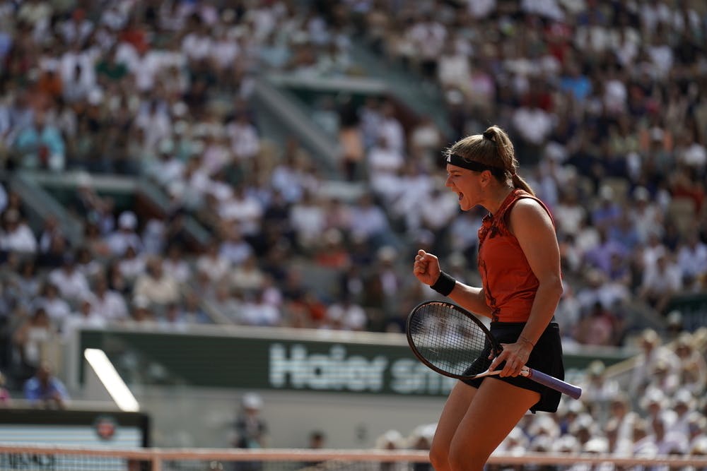 Karolina Muchova, finale, Roland-Garros 2023 Karolina Muchova, finale, Roland-Garros 2023