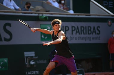 Alexander Zverev, Roland-Garros 2021 quarter-final