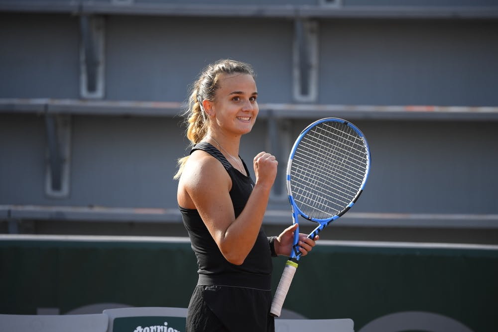 Clara Burel, Roland Garros 2020, second round