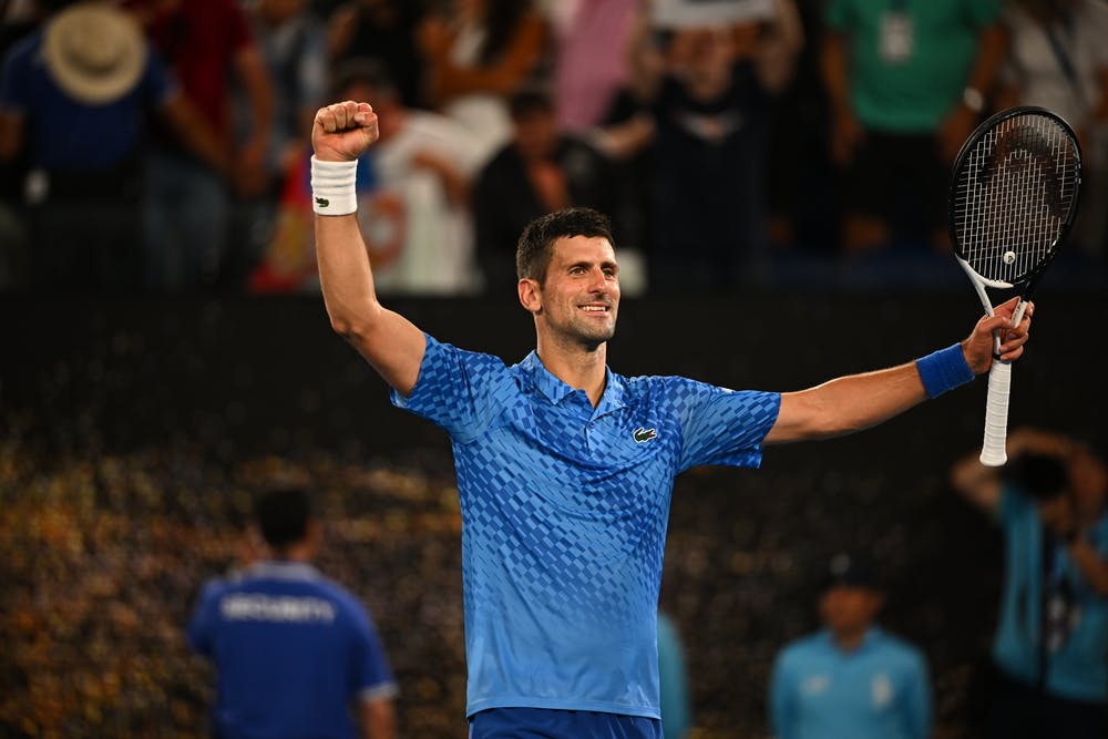 Novak Djokovic Australian Open 2023