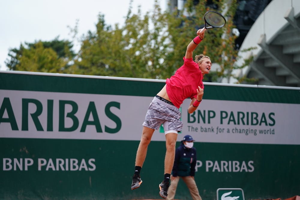 Sebastian Korda, Roland-Garros 2020, 1er tour