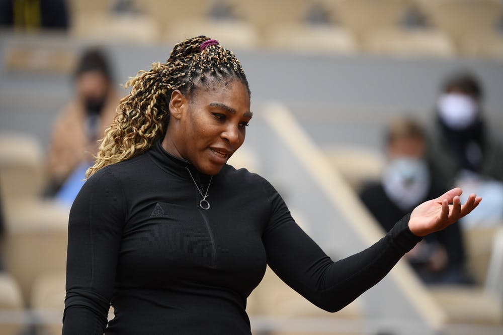 Roland Garros 2020, Serena Williams, first round