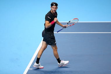 Dominic Thiem won his semifinal against Novak Djokovic at the ATP Finals 2020
