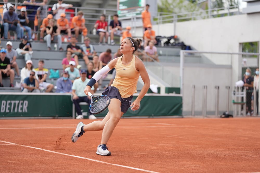 Sara Errani, 1er tour, qualifications, Roland-Garros 2020