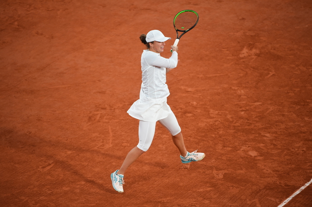 Iga Swiatek, Roland-Garros 2020, huitièmes de finale